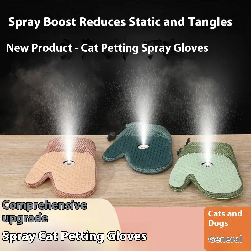 Yopoll 4-in-One Steam Grooming Mist Glove