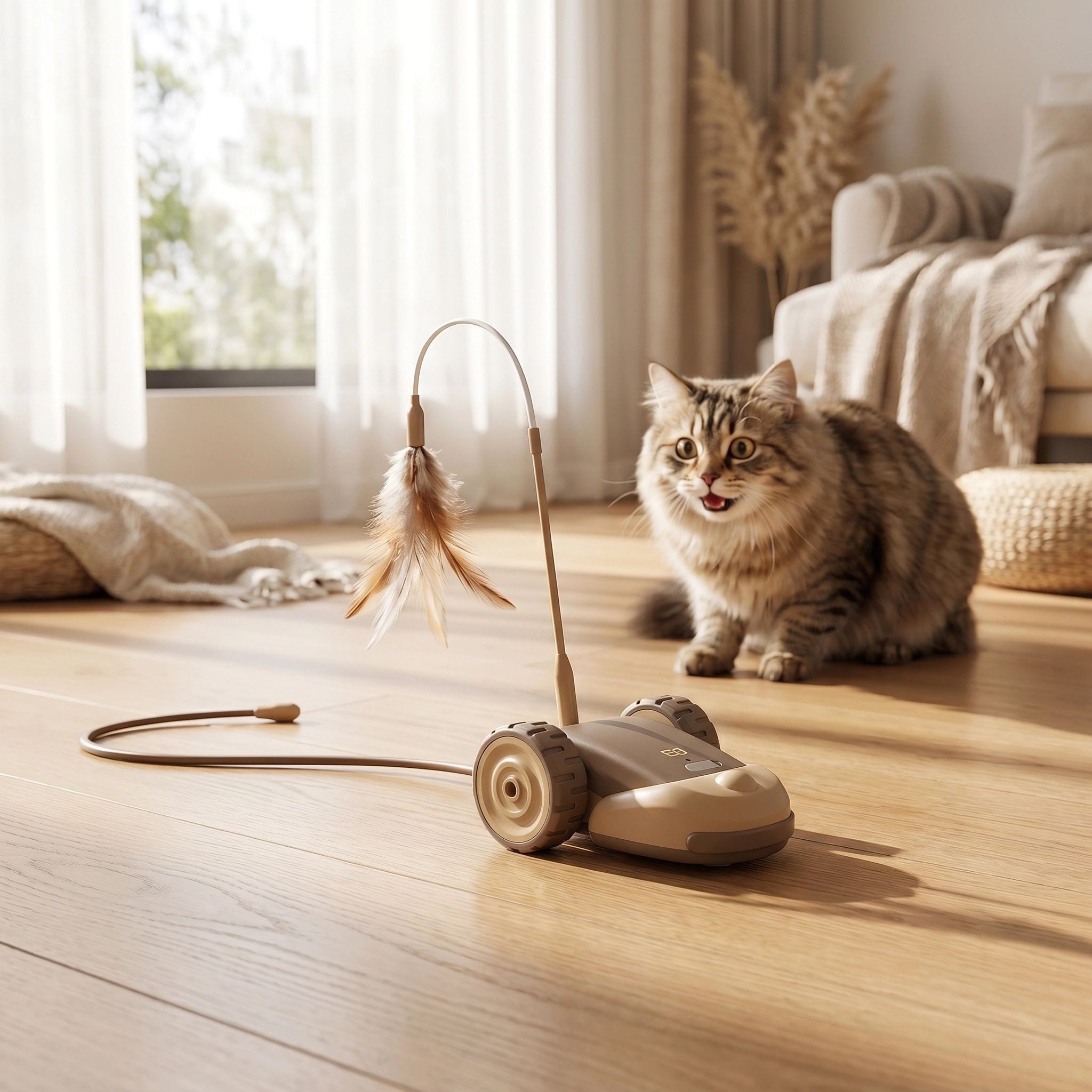 Evoset™ Smart Turbo Racer — Interactive High-Speed Motion Mouse 🐾