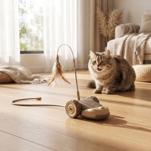 Evoset™ Smart Turbo Racer — Interactive High-Speed Motion Mouse 🐾