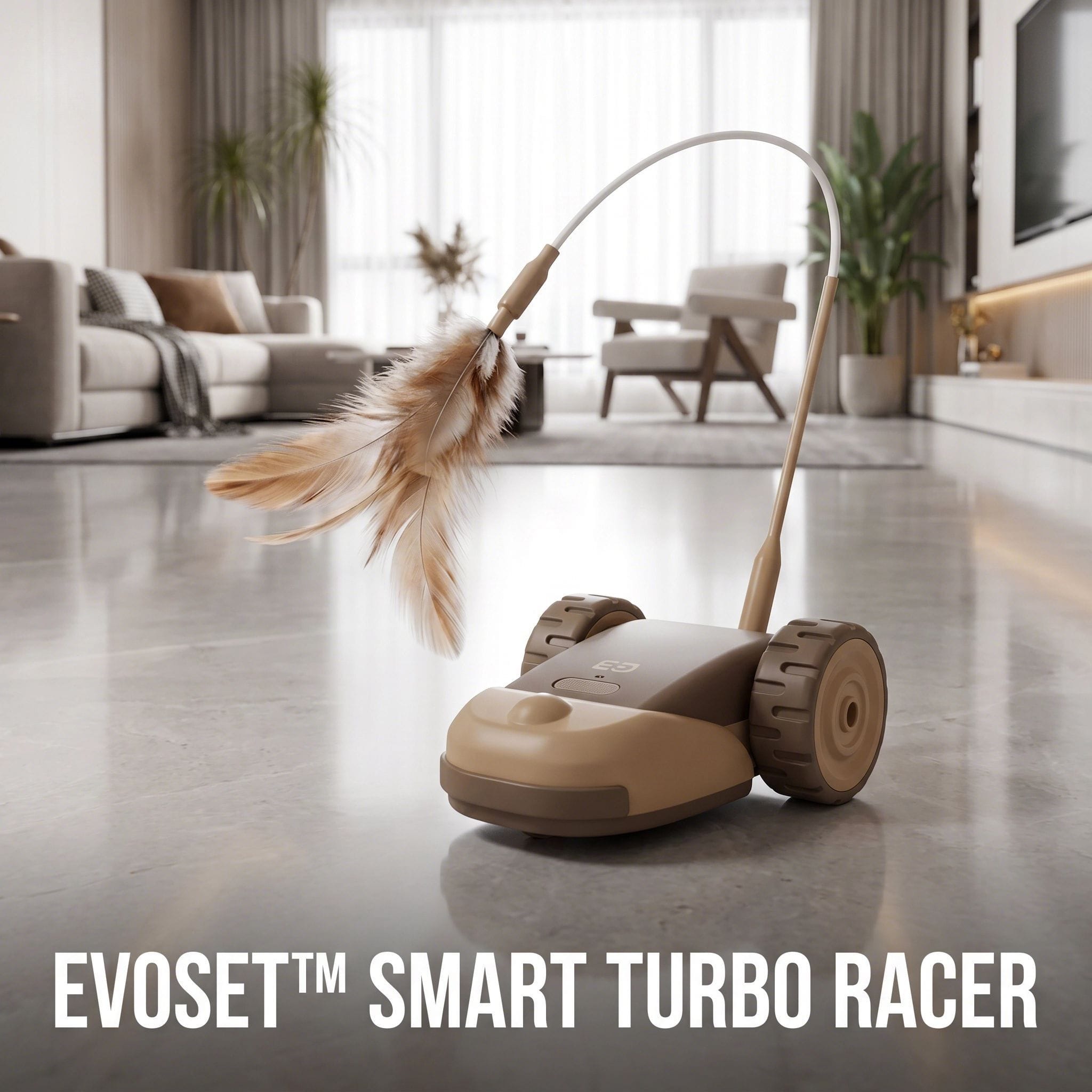 Evoset™ Smart Turbo Racer — Interactive High-Speed Motion Mouse 🐾