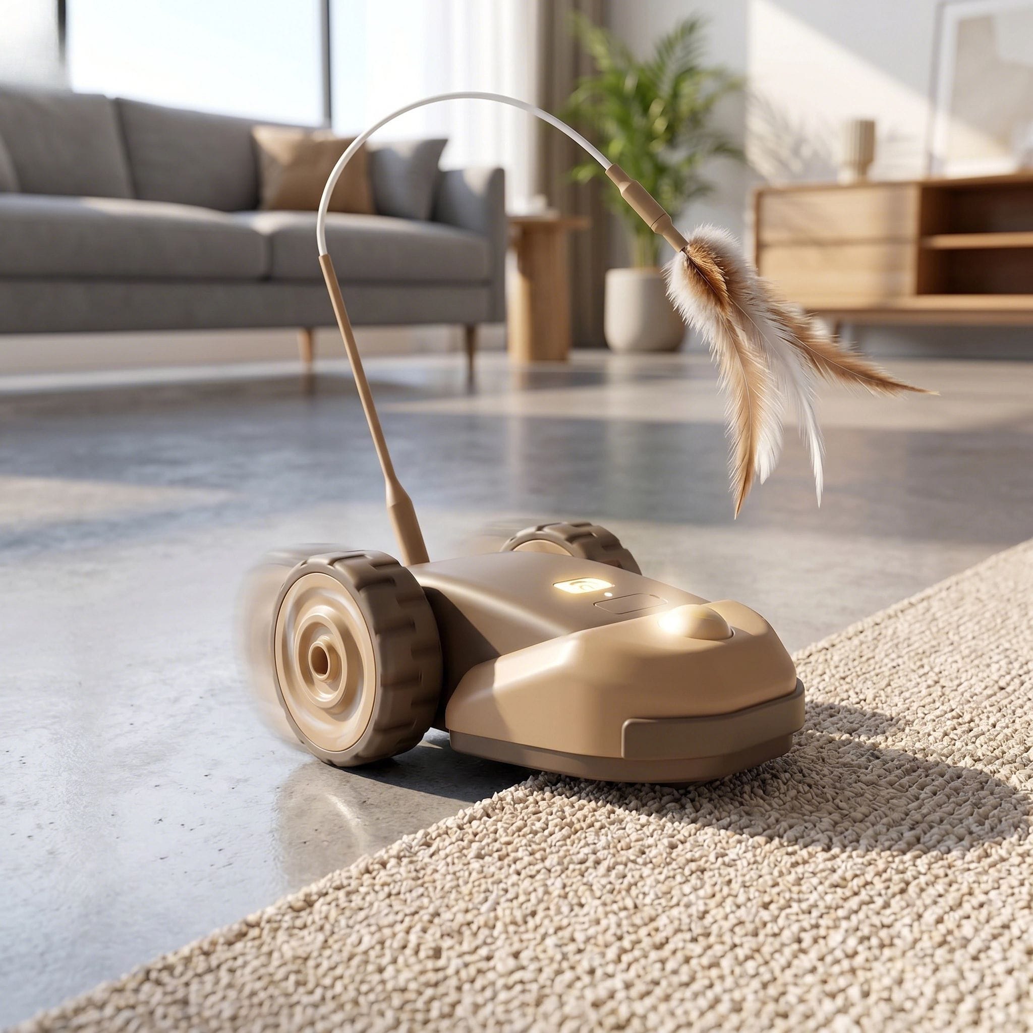 Evoset™ Smart Turbo Racer — Interactive High-Speed Motion Mouse 🐾