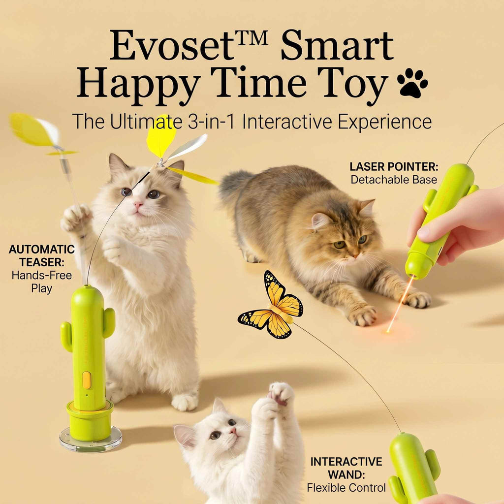 Evoset™ Smart Cactus Happy Time Toy 🐾